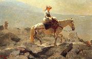 Winslow Homer Bridle Path, White Mountains oil
